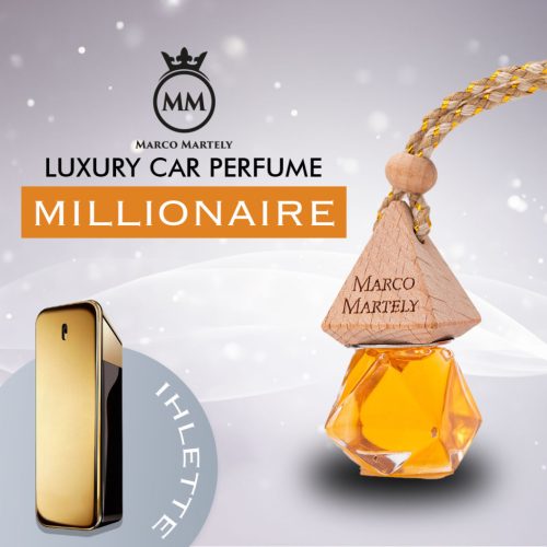 Millionaire - férfi autóillatosító parfüm 