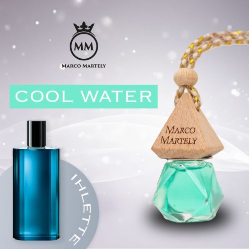 Cool Water - férfi autóillatosító parfüm 